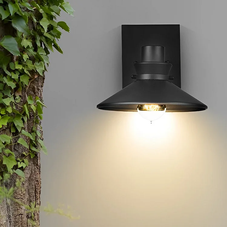 Minimalist Waterproof Black European-style Wall Lamp Exterior Lights - Appledas