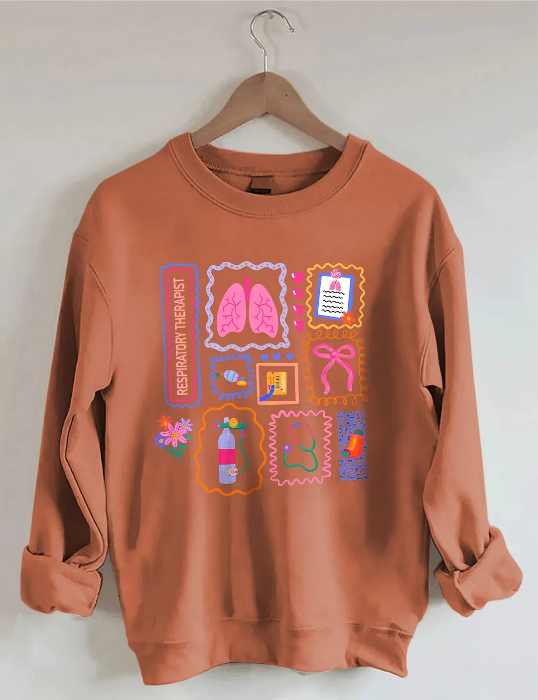 Cute Respiratory Therapist Sweatshirt