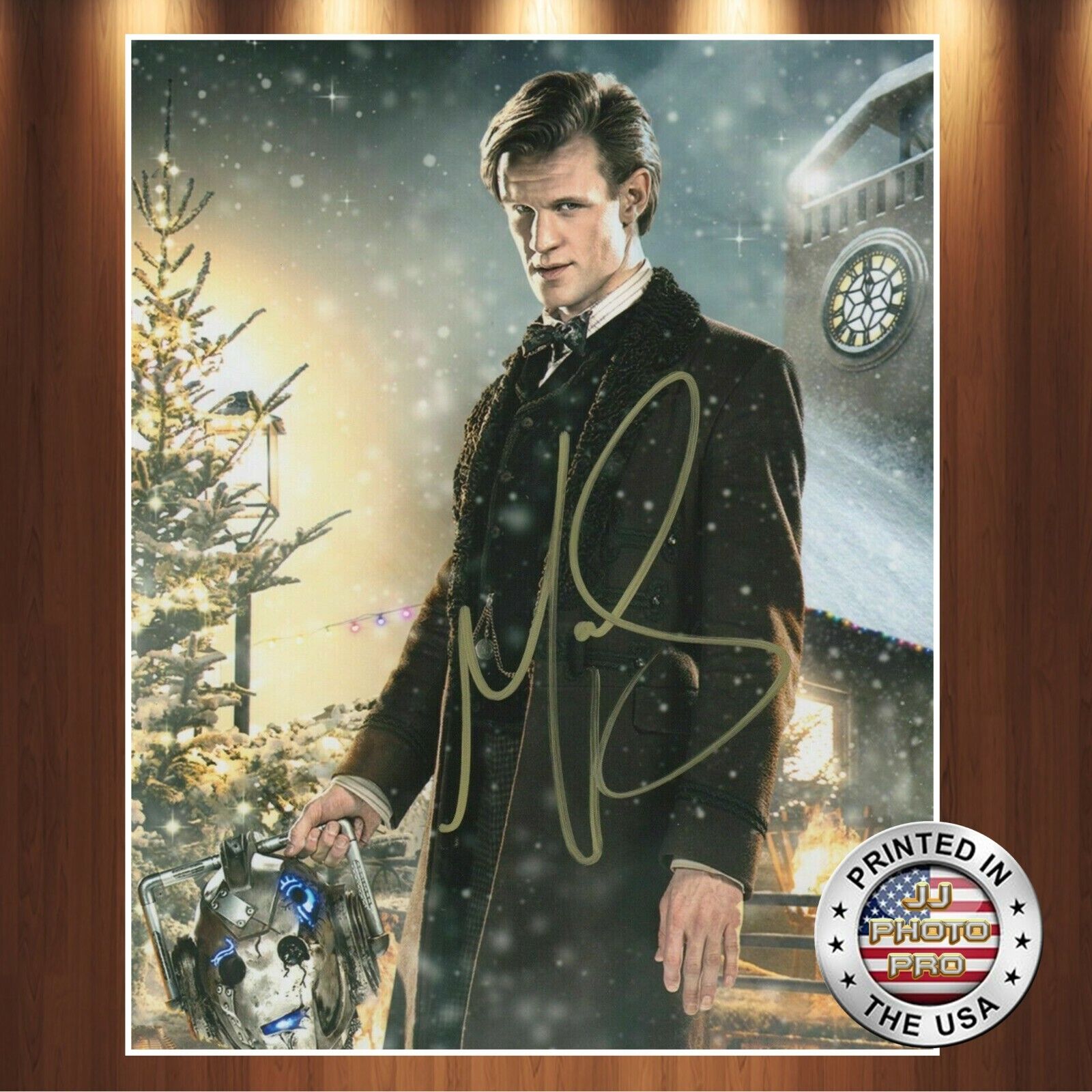 Matt Smith Autographed Signed 8x10 Photo Poster painting (Doctor Who) REPRINT