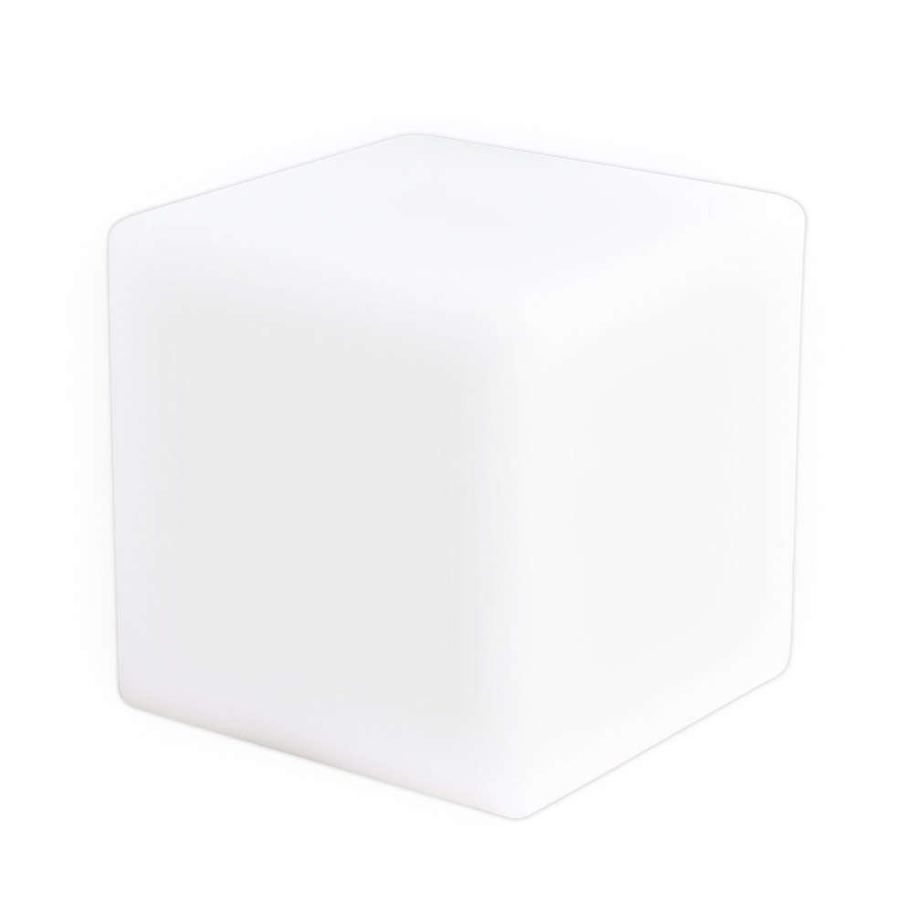 

LED Color Changing Cube Night Light Party Bar Decor Battery Remote Control, 15cm, 501 Original