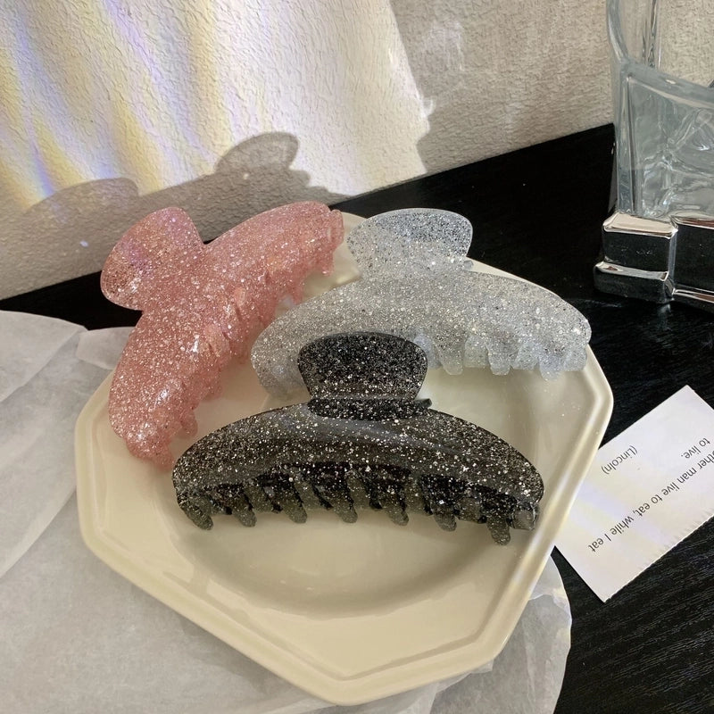 Women’s Minimalist Classic Style Solid Color Arylic Hair Claws