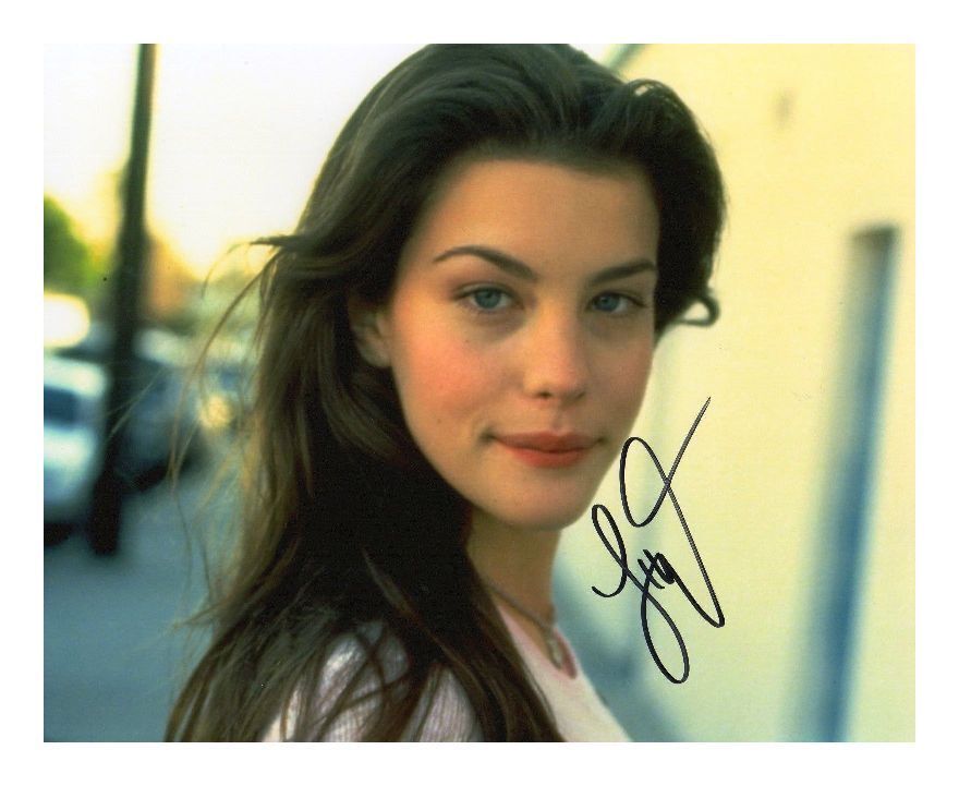 LIV TYLER AUTOGRAPHED SIGNED A4 PP POSTER Photo Poster painting PRINT 9