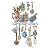 Kitchenware-14CT Stamped Cross Stitch Kit(23*38cm)