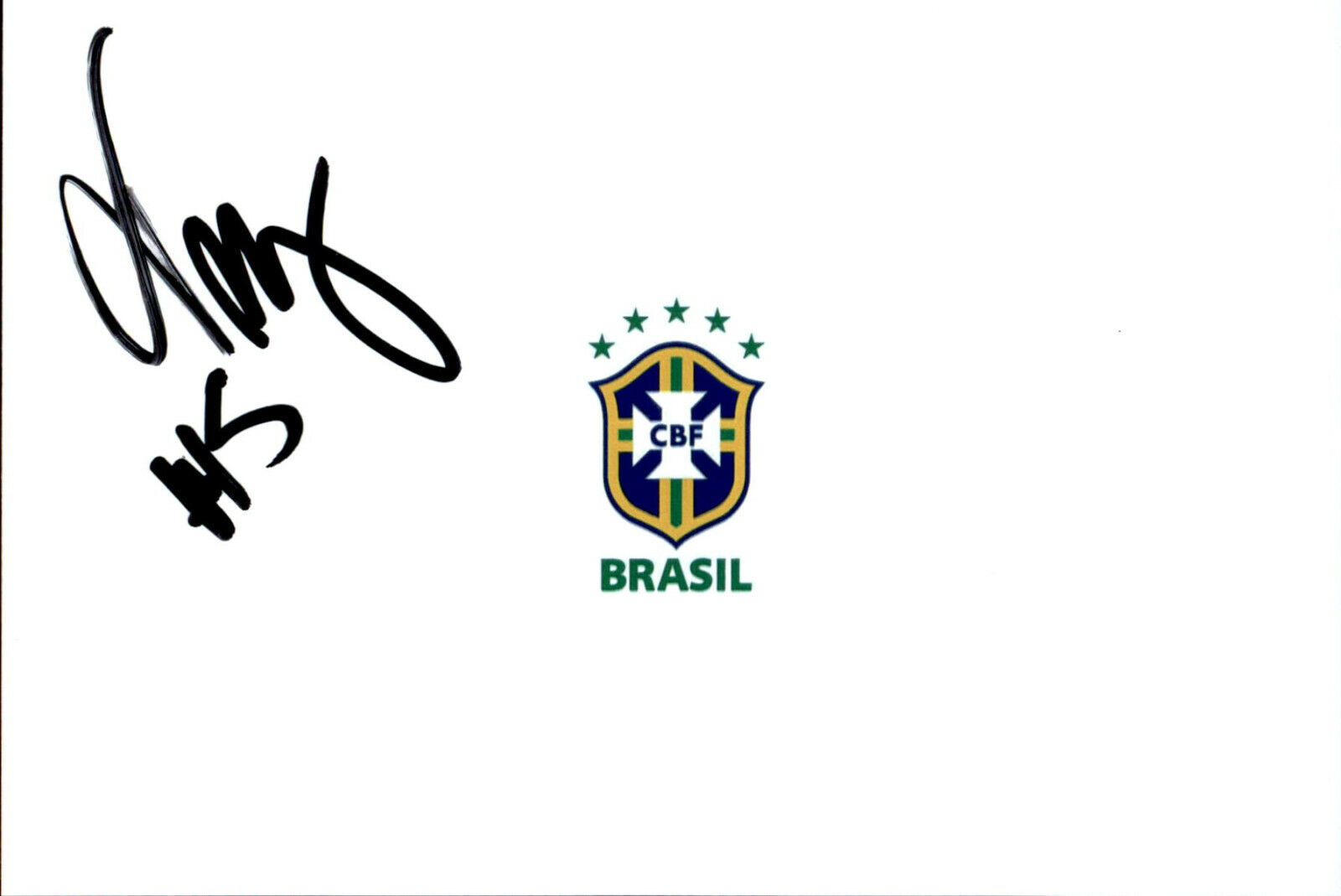 TAYLA Carolina Pereira dos Santos SIGNED 4x6 Photo Poster painting BRAZIL WOMENS SOCCER