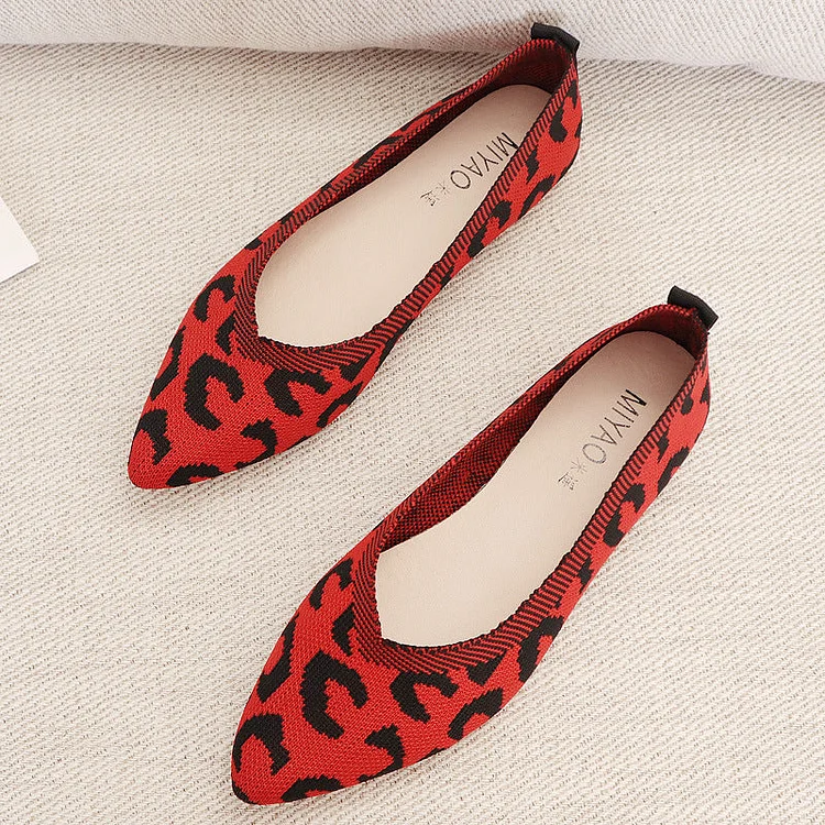 Comfortable All-Match Pointed Toe Flats shopify Stunahome.com