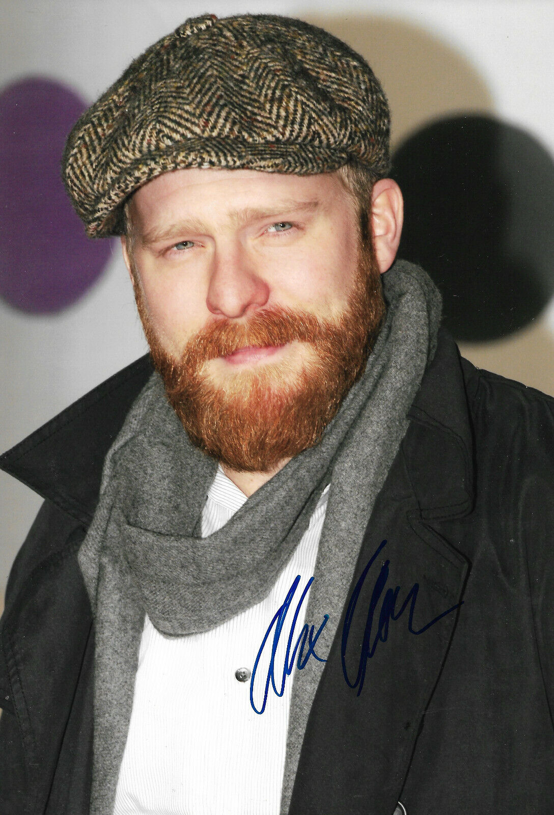 Alex Clare signed 8x12 inch Photo Poster painting autograph