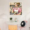 Kitchen Housewife - 11CT Stamped Cross Stitch - 50*50cm
