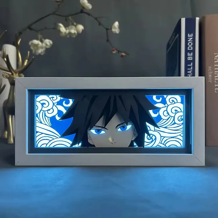 3D LED Box Light - Demon Slayer-Giyu