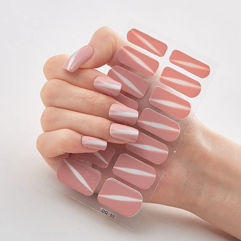 Christmas Dress Up Full Cover Nail Stickers Novidades Nail Designs Nail Designs Nails Sticker Designer Nail Accesoires