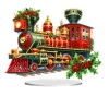 Diamond Painting Christmas Train Table Top Ornament Kits for Home Office