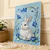 Kits d&rsquo;art de peinture en perles maison pour adultes d&eacute;coration murale maison peinture d&rsquo;art en perles avec cadre 30x40cm