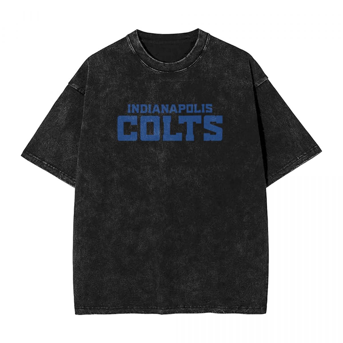 Indianapolis Colts Washed Oversized Vintage Men's T-Shirt