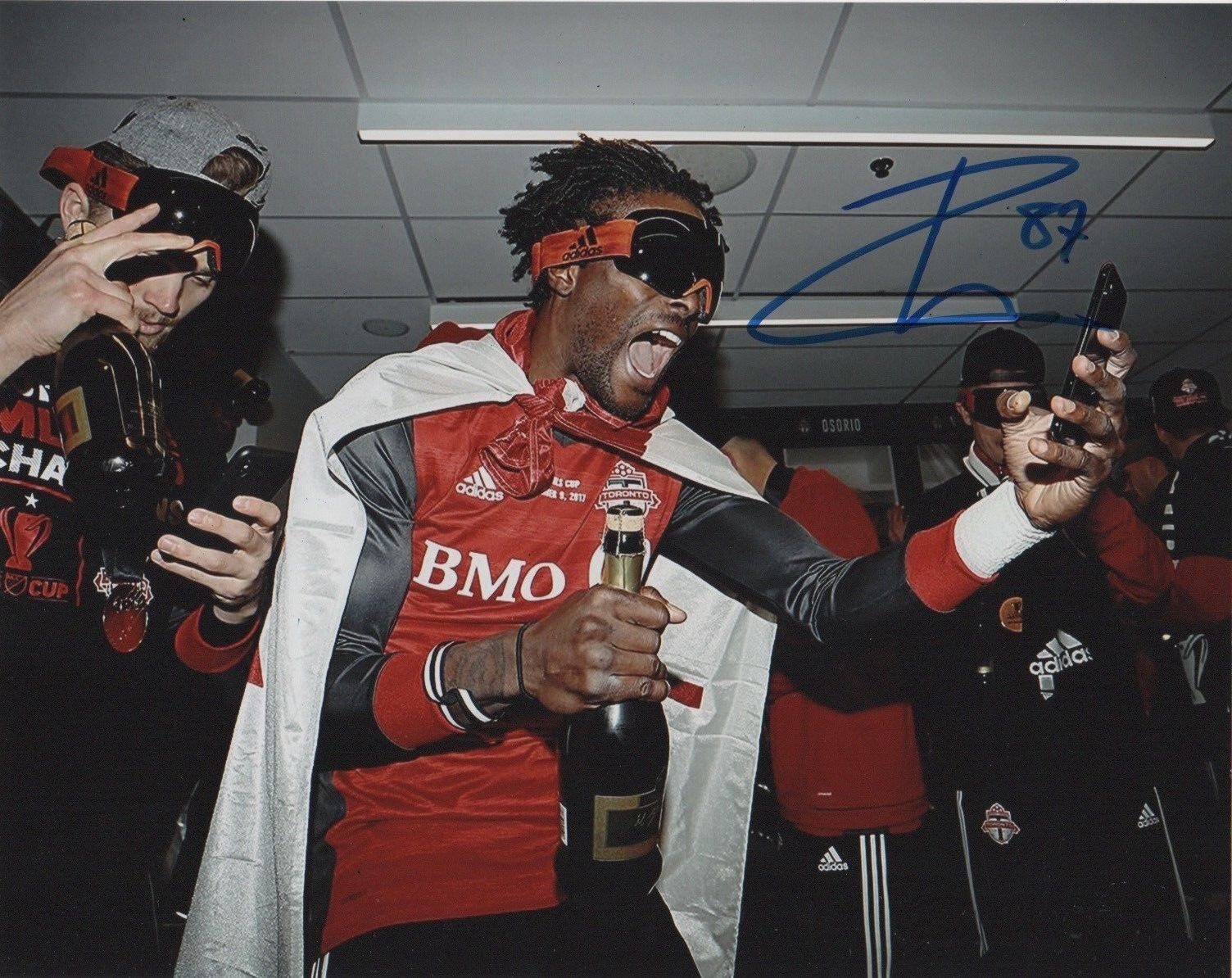 Toronto FC Tosaint Ricketts Autographed Signed 8x10 Photo Poster painting COA #3