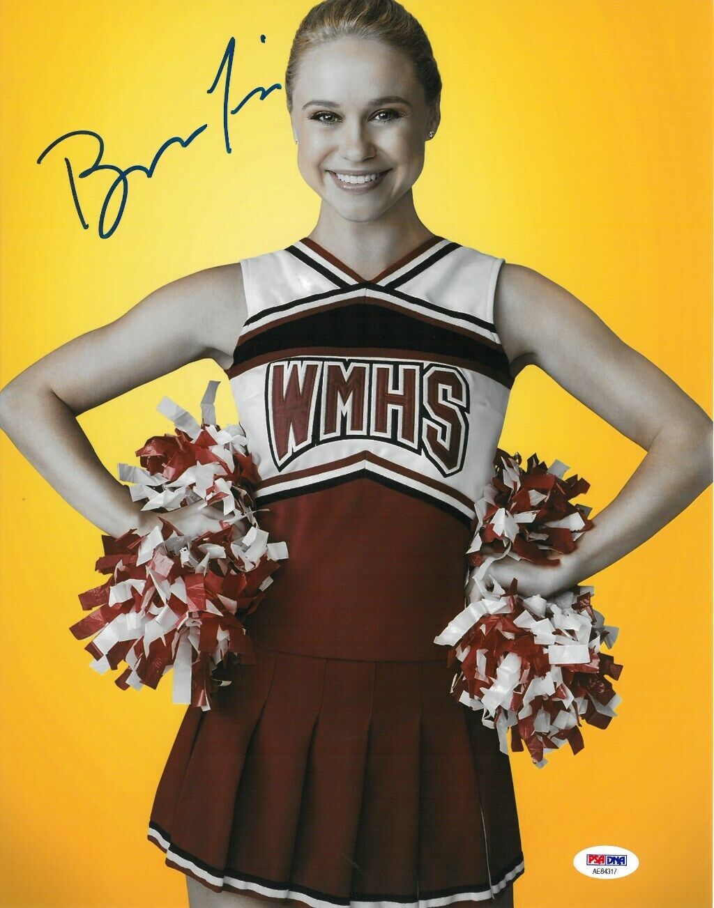 Becca Tobin Signed Glee Authentic Autographed 11x14 Photo Poster painting PSA/DNA #AE84317