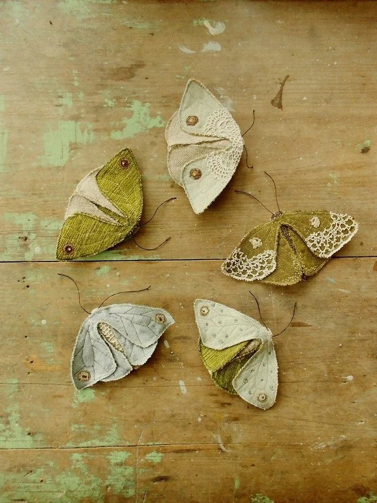 Simple Fabric Butterfly Template & Instructions