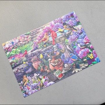 Bird Flocks Wooden Jigsaw Puzzle