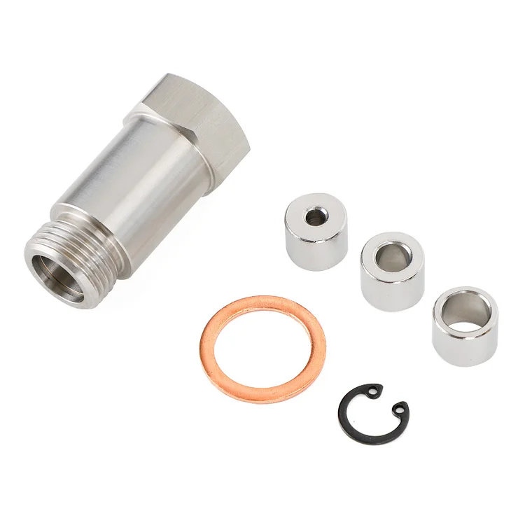 M18 x 1.5 45 mm O2 Oxygensensor Extensie Extender Adapter Spacer Kit Generiek