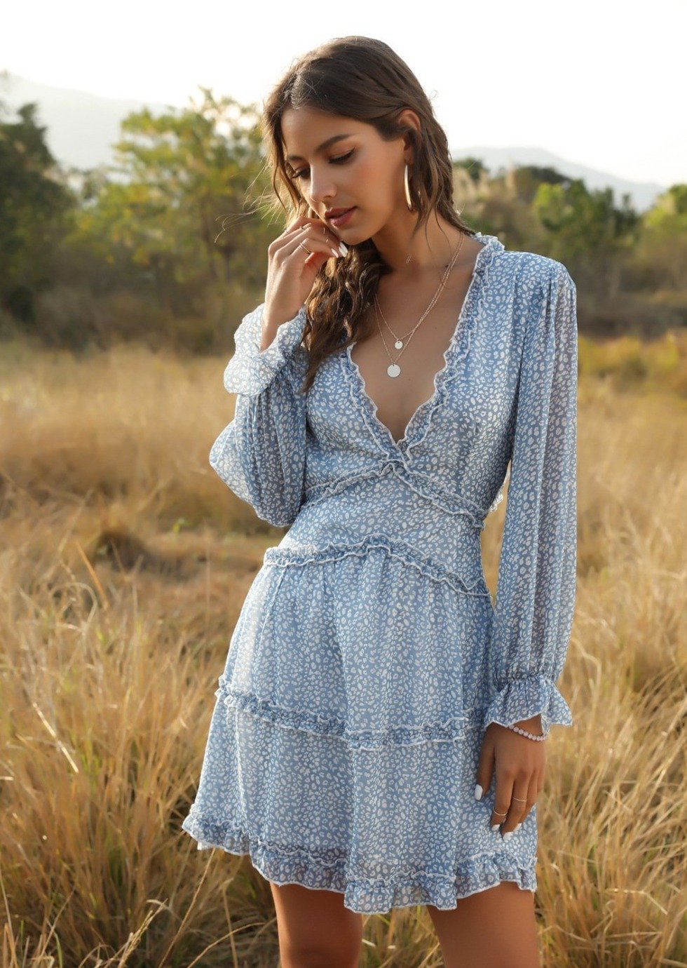 Christina Floral Dress August Lemonade August Lemonade
