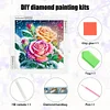 Diamond Painting-DIY Crystal Rhinestone Rose