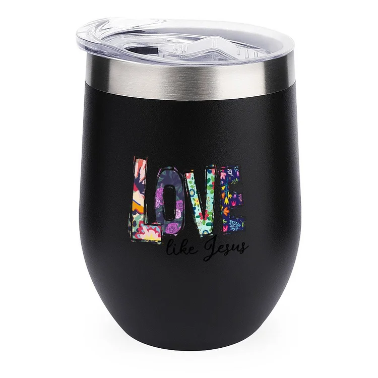 Love Like Jesus Stainless Steel Insulated Cup - Heather Prints Shirts