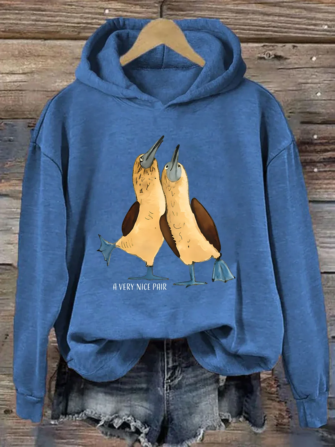 Blue Footed Booby Hoodie