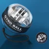 Wearslim Power Auto Start Spinner Gyroscopic Wrist and Forearm Exerciser Strengthener, Gyro Ball with Dynamic LED Lighting - Advance Level
