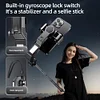 Q31 Handheld Stabilizer 360&deg; Rotating Smart AI Anti-Shake Gimbal With Fill Light Retractable Tripod Automatic Balance Rotation Suitable For iPhone Android System