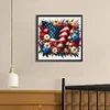 Diamond Painting -DIY Round Drill American Independence Day (40x40cm)