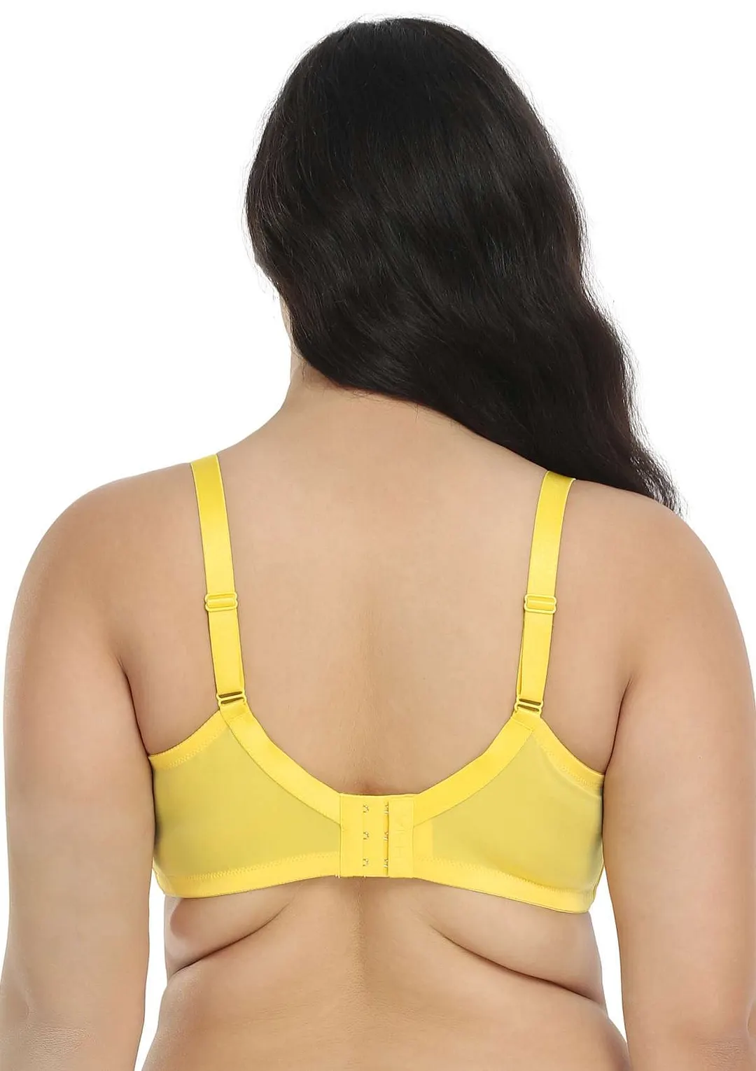 Pretty In Petals Black Unlined Strappy Lace Bra