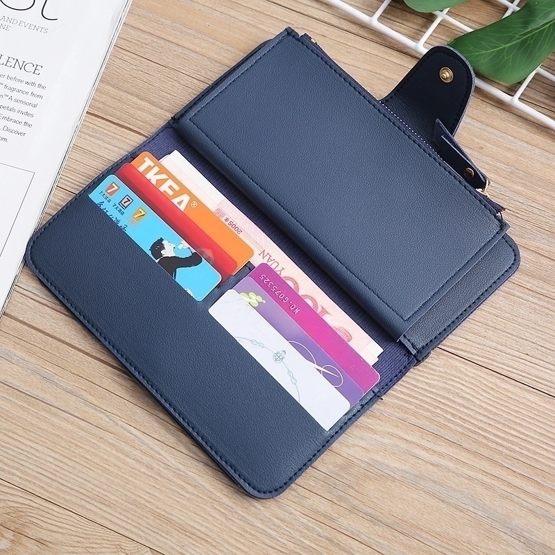 Women’s Wallet Tri-fold Clutch Bag Multi-function Card Bag Coin Bag Mobile Phone Bag