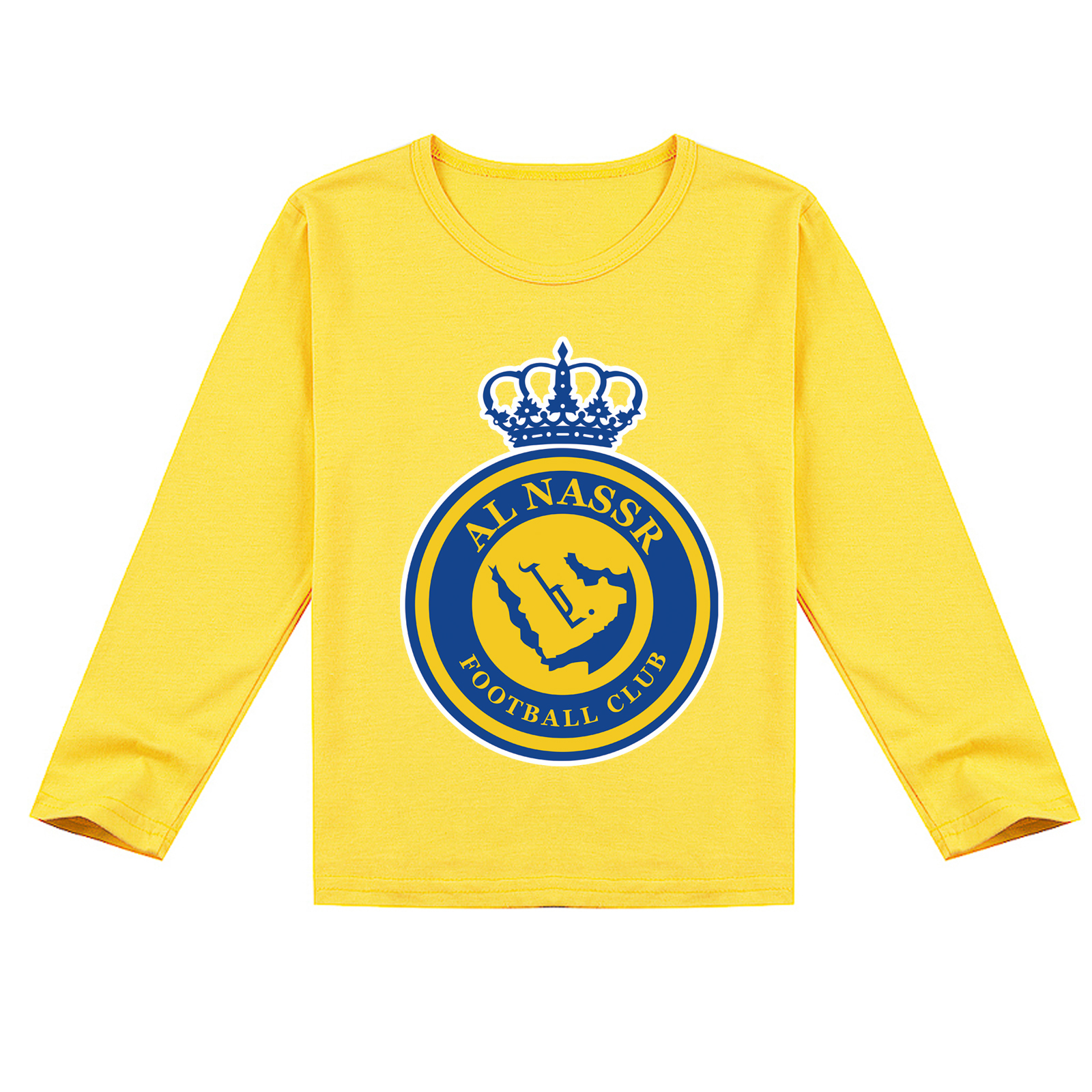 Mayoulove Kids Long Sleeve T-Shirt Cristiano Ronaldo - Unisex Stylish Soccer Tee for Boys  Girls, Perfect Gift-Mayoulove