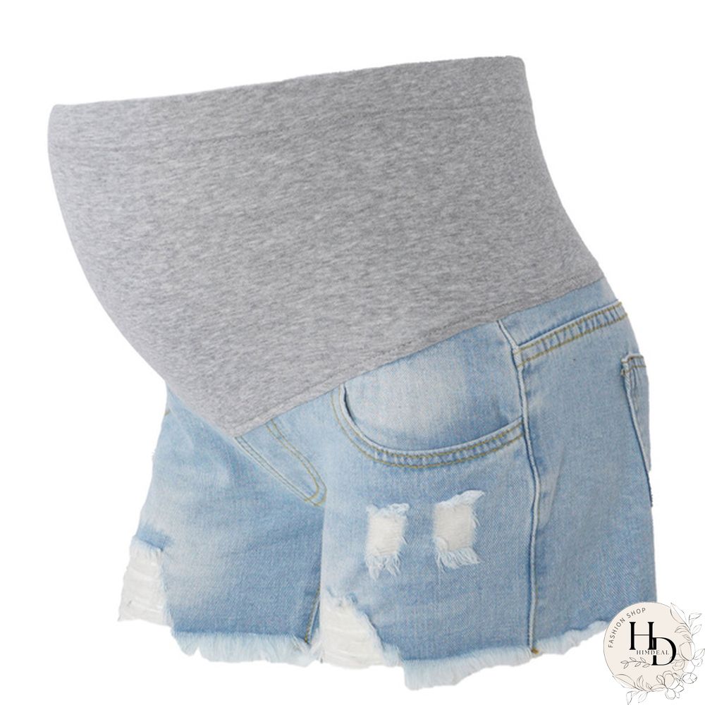 Pregnant women's Denim Shorts Summer Pregnant Casual Short For Women Pregnacy Shorts