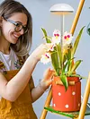 Full Spectrum Grow Lights Height Adjustable Plant Growing Lamp for Indoor Plants