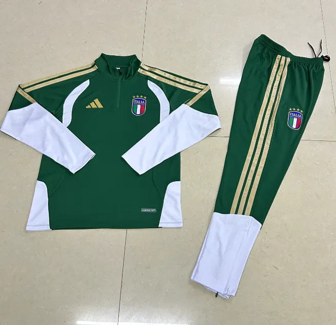 26-27 Italy dark green training kit football jersey, 1:1 replica, Thai quality.