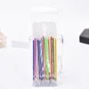12/24/36/48/60 Colors 0.8mm Shimmer Neon Gel Pen Refill School Season Student Office Stationery Painting Highlighter
