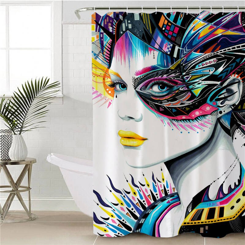 

In My Mind - Print Shower Curtain, 180*180cm, 501 Original