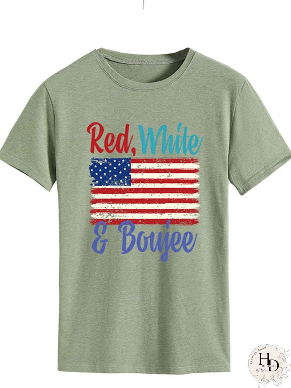 Lettered Print T-shirt P13256