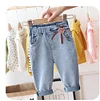 Kid Baby Girls Cute Jeans  Denim Trousers Pants