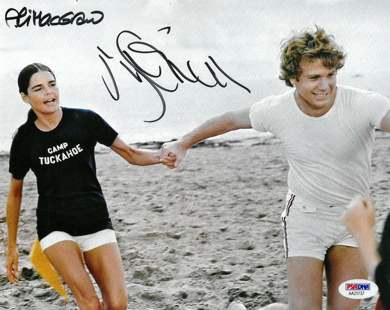 Ryan O'Neal/Ali MacGraw Signed Love Story Autographed 8x10 Photo Poster painting PSA/DNA #AA2173