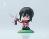 Chibi Ver. Mikasa Ackerman under the Tree - Attack On Titan Statue - AZ Studio