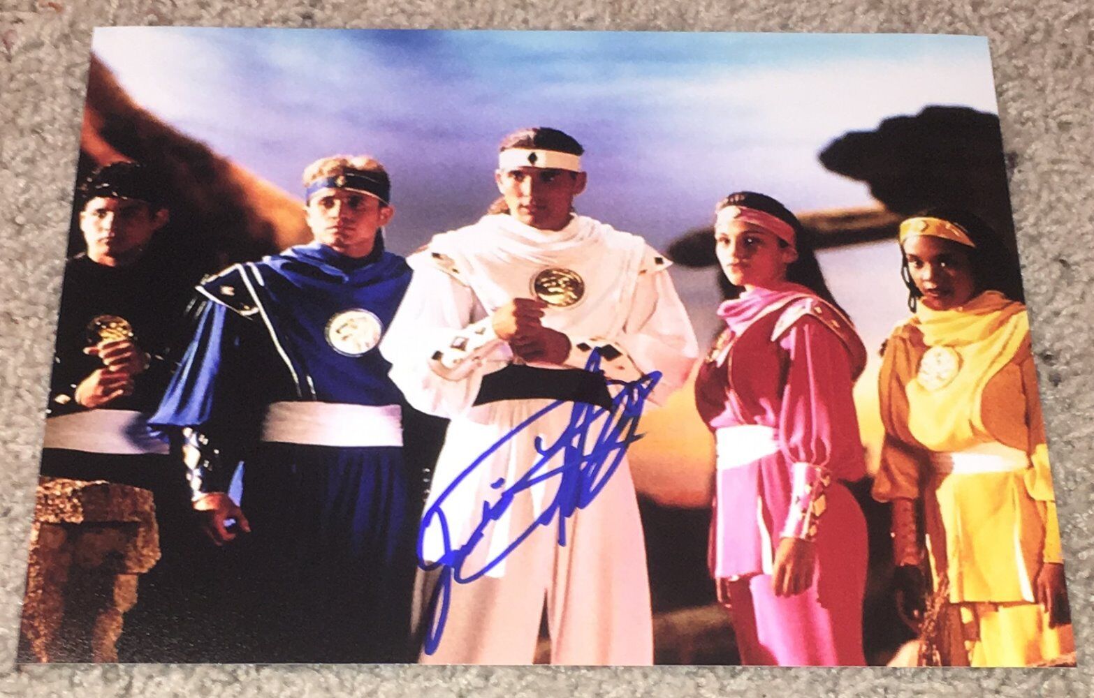 JASON DAVID FRANK SIGNED AUTOGRAPH POWER RANGERS 8x10 Photo Poster painting C w/EXACT PROOF