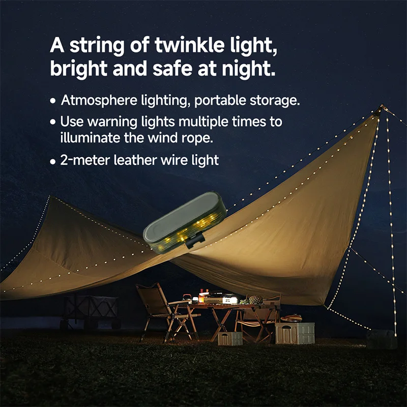 SAKER&reg; Stowable Portable Twinkle Lamp