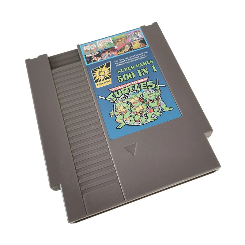 Super 100/500 in 1 Classic Collection NES Cartridge Multicart For Nintendo Entertainment System - 8 Bit Game Cartridge