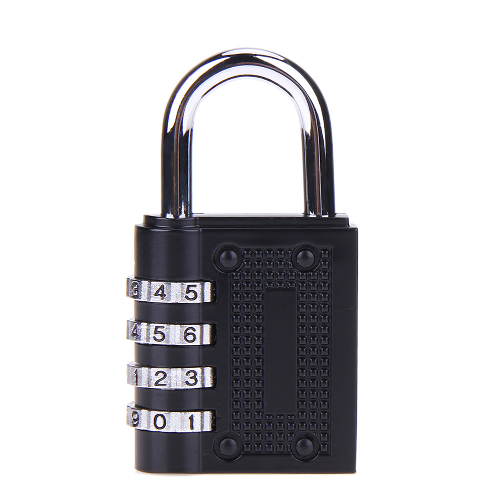 

Zinc Alloy Coded Lock 4 Dial Digit Password Lock Suitcase Luggage Code Lock, 501 Original