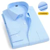 Men's Business Striped Cotton Professional Work Shirt