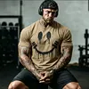 Men's Barbell Smile Design Casual T-shirt by Inlyline