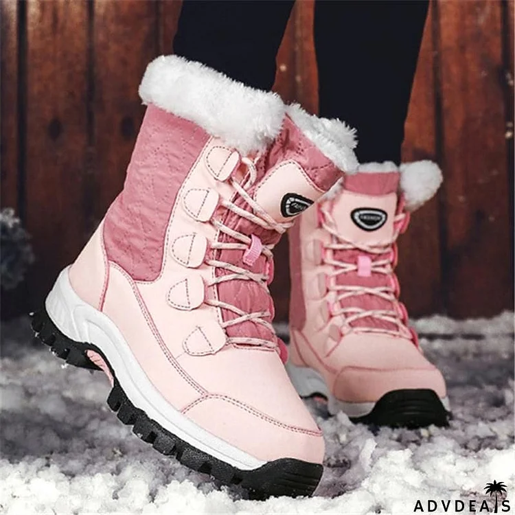 Winter Plus Size Super Warm Waterproof Snow Boots