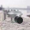 Low Pressure Gas Regulator Adjustable Control Valve Propane Tank Connection Kit