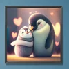 Diamond Painting-DIY Full Round Drill Penguin