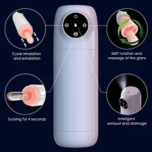 Automatic Rotating Sucking Masturbation Cup For Men Electric Masturbator